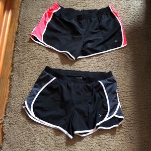 2 pairs of athletic shorts